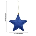 thumbnail image 3 of Set de colgantes decorativos en forma de estrella con tela para decoración del hogar, decoraciones de fiesta o regalo – pack de 5 para cumpleaños, fiestas y inauguración de casa, 3 of 6