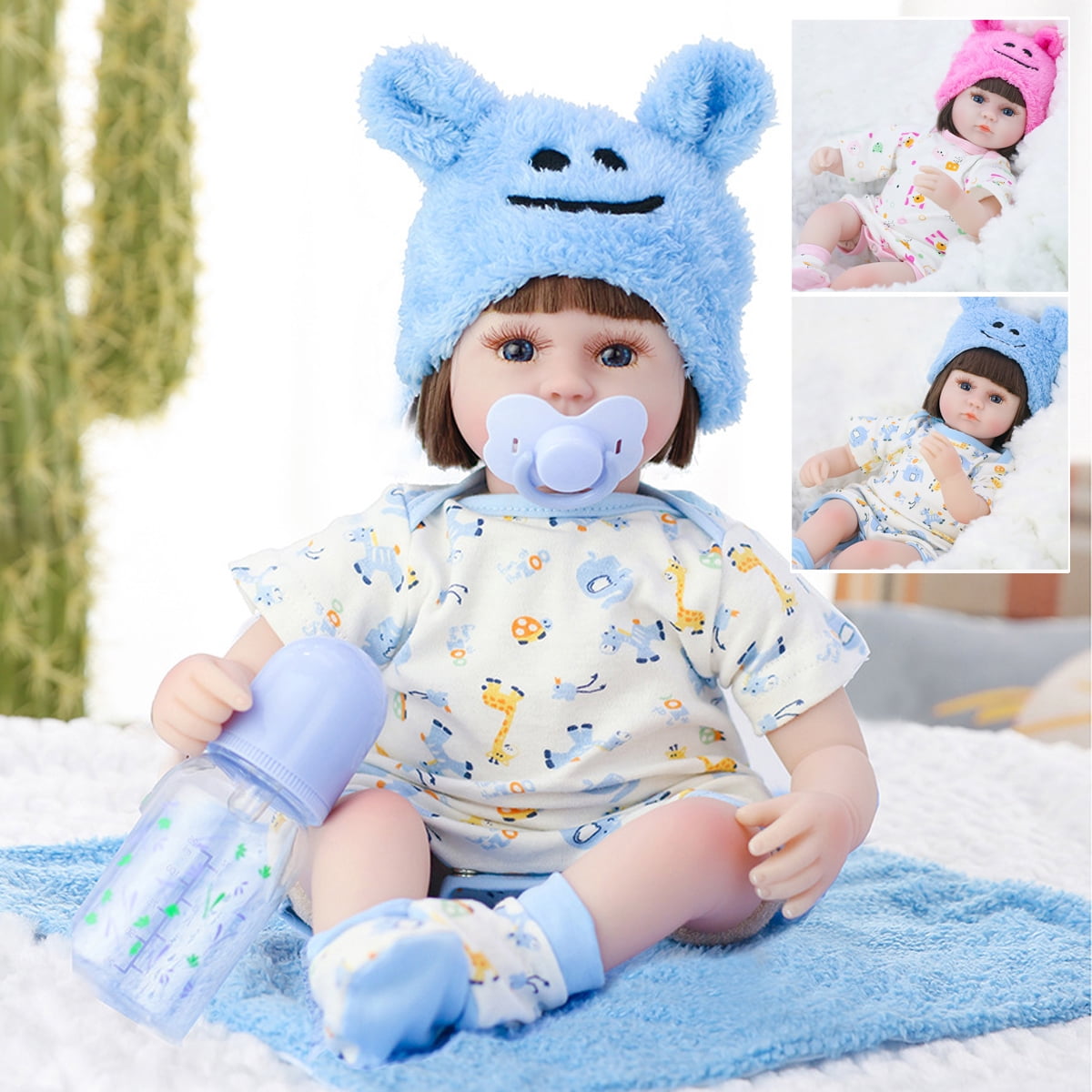 realistic crochet baby doll