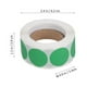 thumbnail image 5 of EeaseMX 500 pegatinas adhesivas redondas de papel para regalo (verdes) por rollo., 5 of 7