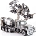 thumbnail image 1 of Figuras de acción de TransFormers para niños, modelo de vehículo de ingeniería, Robot, tanque, 8 en 1, DD-01, 1 of 4