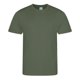 thumbnail image 1 of Just Cool - Camiseta Lisa de Entrenamiento para Hombre (Verde Terroso), 1 of 2