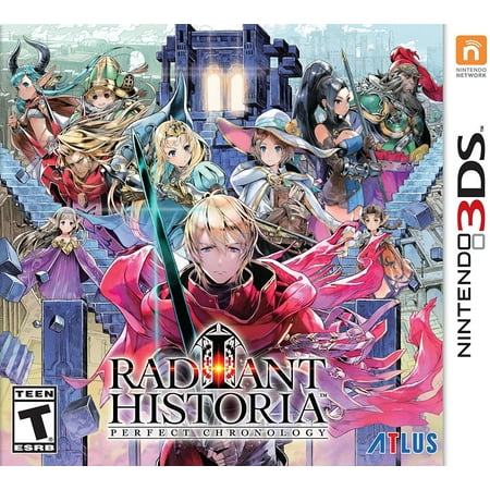 Radiant Historia Perfect Chronology, Atlus, Nintendo 3DS, (Best Role Playing Games For 3ds)