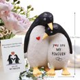 thumbnail image 4 of Figura de pareja de pingüinos AUMELO para aniversario 13 x 9 cm, 4 of 6
