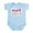 Sky Blue, variant on CafePress - Nail Diva Infant Bodysuit - Baby Light Bodysuit, Size Newborn - 24 Months