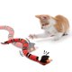 thumbnail image 4 of 1 juguete de serpiente para gatos, recargable para detección inteligente de serpientes, detección automática de obstáculos y escape, juguetes eléctricos en forma de s realistas para gatos, 4 of 5