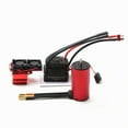 thumbnail image 2 of For S3670 2850KV Brushless Motor Sensorless Waterproof Motor And 120A Brushless ESC XT60 Plug Heat Sink Replacement For HSP HPI Traxxas 1/8 RC Car Truck, 2 of 7