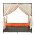 thumbnail image 4 of Adjustable Sun Bed With Curtain in 3 Colors 12AAO, 4 of 9