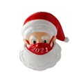 thumbnail image 1 of Adornos Colgantes Navideños Papá Noel Con Una Cubierta Facial Ornamento Resina Percha De Papá Noel Para Colgar En Ramas Y Ventanas 2021 Scienceny HA038012-00, 1 of 6