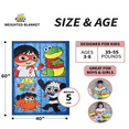 thumbnail image 5 of Ryan's World 5 lb. Kids Weighted Blanket, 40" x 60", 5 of 7