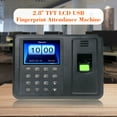 thumbnail image 3 of Labymos 2.8'' TFT LCD Display Biometric USB Fingerprint Attendance Machine Free Software Password Employee Checking-in, 3 of 8