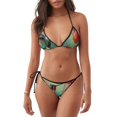 thumbnail image 1 of Balery Hummingbird Floral Paradise Pijama Estampado Bikini de Dos Piezas para Mujer - Conjunto de Bikini Ajustable Sexy y Cómodo para Playa, 1 of 5