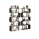 thumbnail image 1 of Simple Librero Xtellar, Estructura En Forma De S Librero Minimalista Gris, 1 of 5