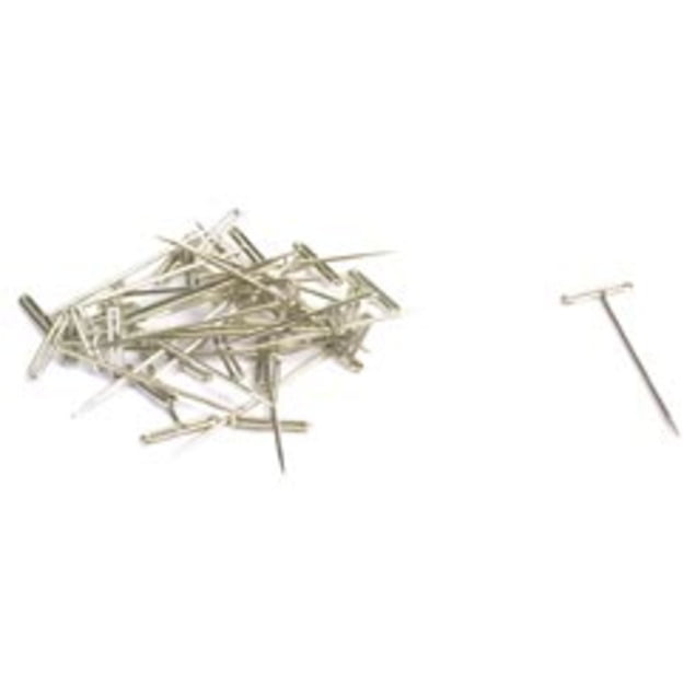 DuBro 1 1/2 Nickel Plated T-pins 100pc 254 for sale online 