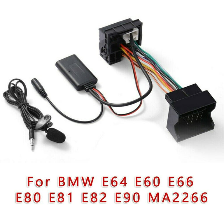 TEMPSA Adaptateur bluetooth AUX Câble Module Pour BMW E60 E63 E65 E66 E81  E82 E87 E70 E90 E91 E92 E93 - Cdiscount Auto