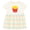 Natural with Stripes, variant on Inktastic Cute Kawaii French Fries Girls Baby Dress