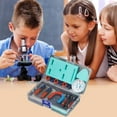 thumbnail image 3 of Juego de imanes científicos para niños, barra, anillo, herradura, brújula, kit para coche, herramientas de experimentos educativos para niños, 3 of 7