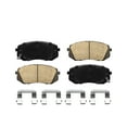 thumbnail image 3 of Detroit Axle - 4pc Front Ceramic Brake Pads for Hyundai Sonata Tucson Kia Sportage Cadenza Soul EV Rondo, 3 of 8