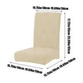 thumbnail image 3 of COM1950s Dining Room Chair Covers Chair Covers for Dining Room Thickened Leaf Chair Cover Full Package Hotel Household Elastic Chair Cover Full Cover Seat Cover Seat Covers for Dining Chairs, 3 of 9