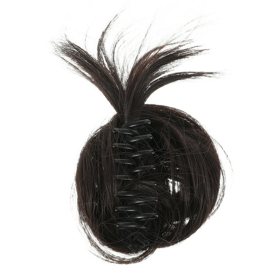OUNONA Fake Hair Bun For Women Bun Hairpiece With Claw Clip Women Bun Hairpiece Fake Hair Bun Hair Bun Clip Messy Bun Hairpiece
