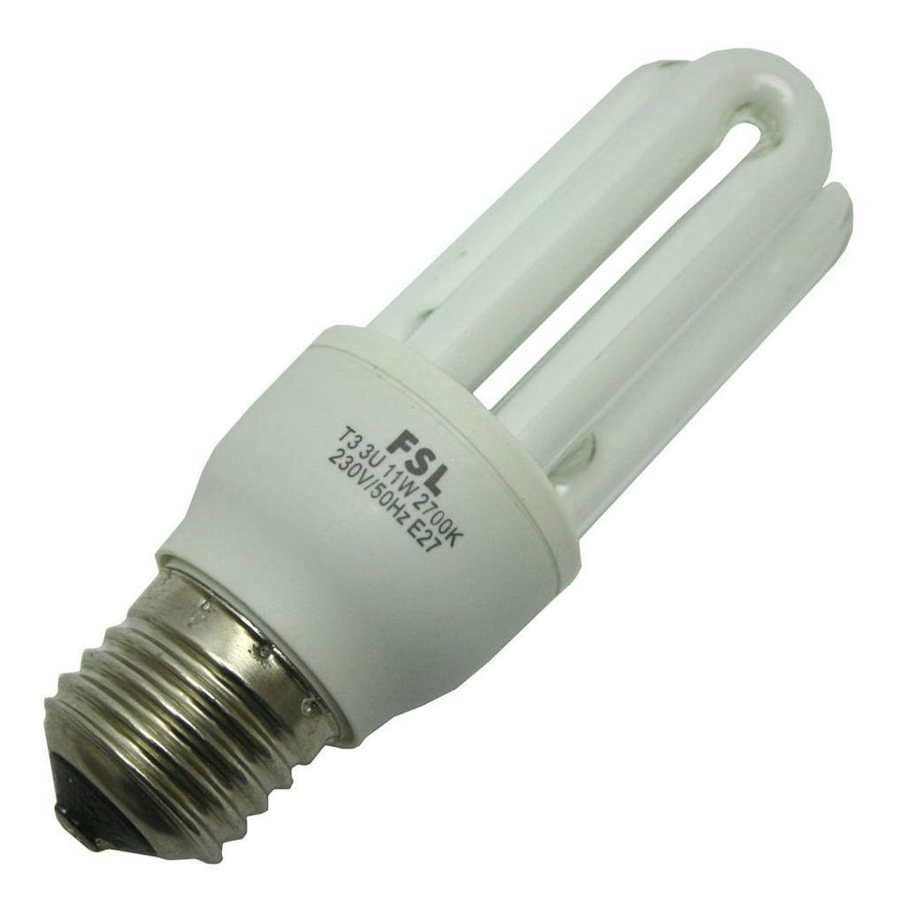 General 811598 CF11EL/IN/LL/827/E27 220240V Triple Tube Screw Base