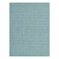 thumbnail image 3 of Unique Loom Outdoor Trellis Collection Area Rug - Deco Trellis (9' x 12' 2" Rectangle Teal/Ivory), 3 of 7