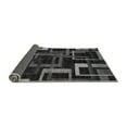 thumbnail image 2 of Ahgly Company Indoor Round Oriental Gray Modern Area Rugs, 5' Round, 2 of 4