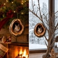 thumbnail image 2 of 2026 Forest Animal Christmas Ornaments, 3D Acrylic Animal In Acorn Hanging Hide Decoration for Christmas Tree, Wildlife Holiday Decor, Seasonal Keepsake Gifts, Unique Home and Party Decor (Squirrel), 2 of 7