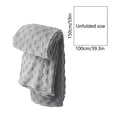 thumbnail image 3 of ARLAJO 2026 New 100% Cotton Thermal Blanket,Soft Premium Queen Size Blanket-Upgraded Waffle Weave Blanket-Breathable Skin Friendly Woven Cotton Blankets for All Seasons-(60"X40",Gray), 3 of 7