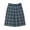 Navy/Green, variant on Girl Uniform Skirt with Built in Shorts, Khaki Size 8