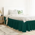 thumbnail image 6 of Green Solid - Color Elastic Bed Skirt: Dust - Proof and Easy - to - Use Bedding Essential, 6 of 6