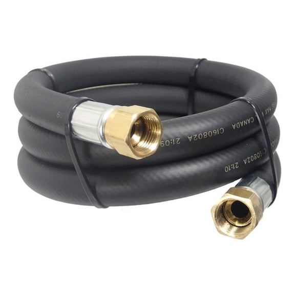 1/2" ID High Pressure Propane Hose Assembly (20 Feet)