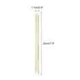 thumbnail image 2 of Unique Bargains 8' Pull Bows Gift Wrapping Pull Bow Gold Thread Style Baskets Present Bows Knot Ribbon White 100 Pcs, 2 of 6
