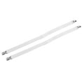 thumbnail image 2 of Leylor Pince pour Drap de lit - 2 pièces 90-180 cm Pince pour Drap de lit Pinces Attaches Support de Matelas réglable(Blanc), 2 of 8