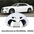 thumbnail image 2 of Car Chrome Wheel Center Hub Cap Replacement For Chrysler 300 2006-2022 04895432AA 4895432AA Automotive Accessories, 2 of 6