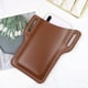 thumbnail image 5 of Soidarity Cinturón PU Bolsa de almacenamiento para teléfono móvil Novio Padre Regalos Monedero Accesorio Ciclismo al aire libre Senderismo Mochilero carpas Marrón Soidarity OD022372-02, 5 of 6
