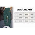 thumbnail image 4 of successthop Mens Sweatpants Open Bottom Athletic Fleece Straight Cargo with Pockets Drawstring Streetwear Solid Trousers, 4 of 7
