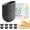 Dark Gray, variant on Homienly 8-Piece 26oz Large Cereal Bowls Set - Unbreakable Wheat Fiber Blend Soup & Salad Bowls, Lightweight BPA-Free Dinnerware for Everyday Meals, Microwave & Dishwasher Safe, Classic Black