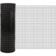 thumbnail image 3 of Historyli Malla Gallinero 1/2" 48in x 100ft, Acero Galvanizado Recubierto PVC, Negro, para Cercas/Jaulas, 3 of 8