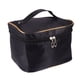 thumbnail image 5 of Bolsa organizadora de maquillaje, impermeable, para cosméticos y artículos de tocador (negra), 5 of 6