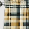 thumbnail image 2 of Designart "Classic Plaid Elegance I" Plaid Blackout Curtain Single Panel, 2 of 4