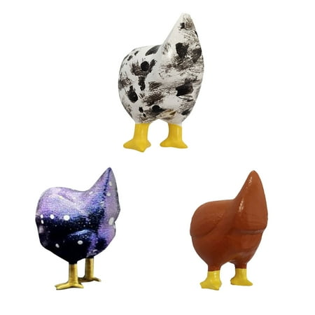 

TANGNADE Chicken Butt Magnets Fridge Decor Chicken Butt Gifts Funny Chicken Butt Gifts（3pcs）