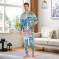 thumbnail image 6 of FORMRS Onesies Pajama for Adults Unisex Hoodie Winter Jumpsuit One Piece Sleepwear, Sizes S-2XL, Seaside Door, 6 of 7