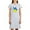 Heather Gray, variant on CafePress - Ukrainian Flag Peace Sign Ukraine Native H T Shirt - Women's Nightshirt