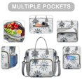 thumbnail image 2 of Blue Christmas Snowflake Pattern Womens Lunch Box for Work,Insulated Large Lunch Bag for Tween and Teen,Loncheras Para Mujer,Leakproof Adult Lunch Bag for Work,Beach,Travel,Picnic,Camping, 2 of 7
