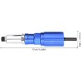 thumbnail image 2 of Generic Rivet Drill Attachment Set Metal Aluminum Alloy and Plastic Sturdy, 2 of 6