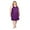 Purple, variant on Mommy Style Women Nursing Dress, Maternity Gown, Pregnancy, Breastfeeding, Nightgown Plus size Sleeveless Sleep Dress