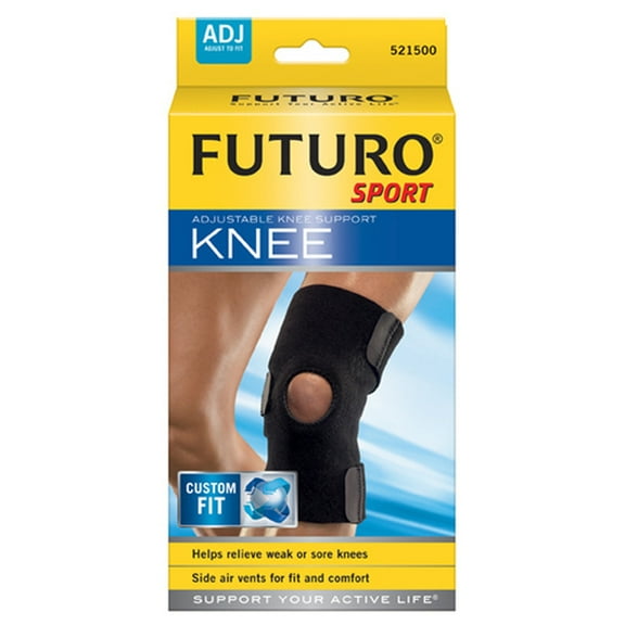 Futuro Sport Knee Support, Adjustable - 1 each (Pack of 4)