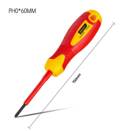 

Deli Insulated Screwdriver Insulation Materials for Electricians only for Household Electricians