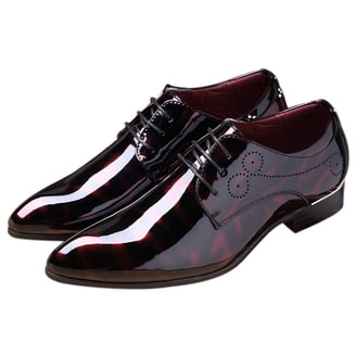 Santimon Men Dress Shoes, Glitter Loafers, Slip On, Formal, Stylish, Red, Comfortable - Walmart.com Santimon Men Dress Shoes, Glitter Loafers, Slip On, Formal, Stylish, Red, Comfortable - Walmart.com