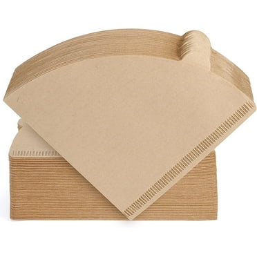 Godance 300 Count Coffee Filters - Size 02, V60 Unbleached Natural Brown Cone Paper Coffee Filters, Disposable Coffee Filters 2-4 Cups, Fits for Pour Over and Drip Coffee Maker Home, Coffee Shop